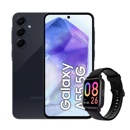 Samsung Galaxy A55 5G 256GB | 8GB RAM | Incluye: Smartwatch